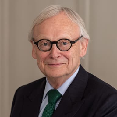 The Rt Hon John Gummer, Lord Deben