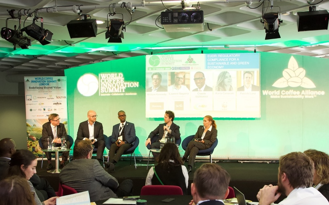 Panel discussion at World Coffee Innovation Summit